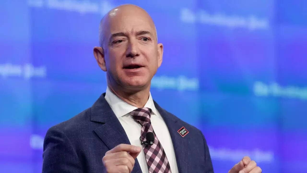Jeff Bezos' career advice to young people: 'Go work at McDonald’s'