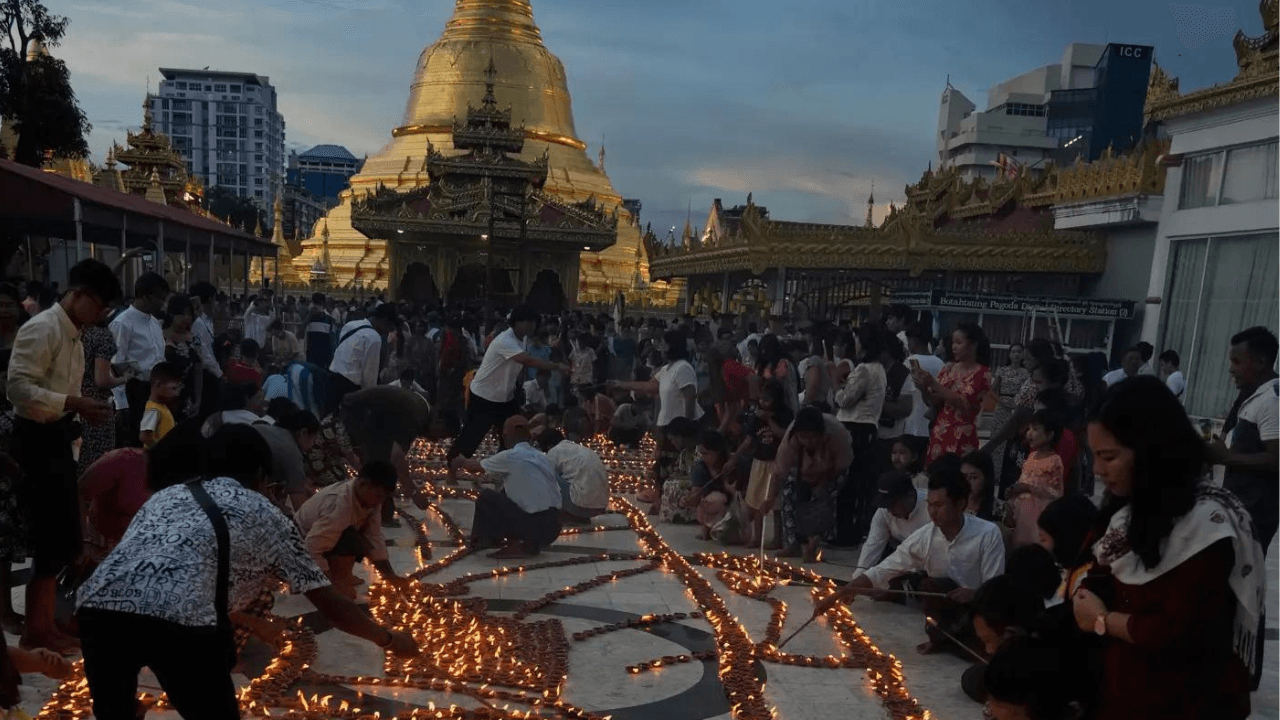 40 Killed in Myanmar: Paragliders drop bombs on Buddhist festival celebrations