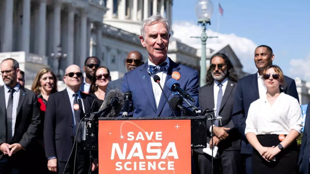 Bill Nye calls proposed cuts an ‘extinction-level event’ for space exploration