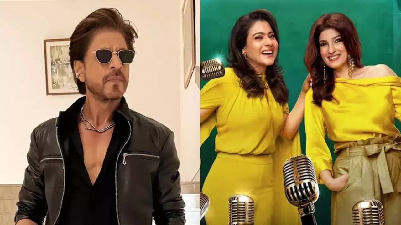 SRK breaks silence on not being on Kajol-Twinkle's show