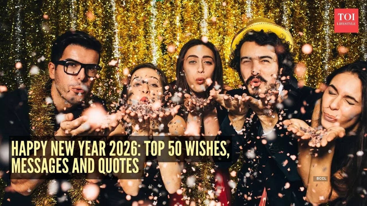 Happy New Year 2026: Top 100 wishes, quotes to share with your loved ones