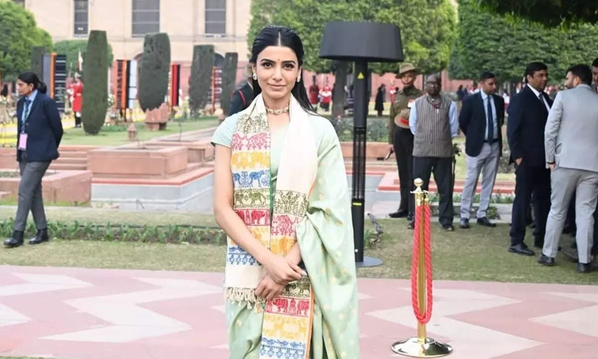 Samantha Ruth Prabhu shares proud moment at Rashtrapati Bhavan